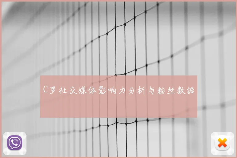 C罗社交媒体影响力分析与粉丝数据